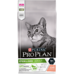 PURINA® PRO PLAN® STERILISED, за кастрирани котки в зряла възраст, със сьомга, суха, 1,5kg