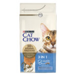 PURINA® CAT CHOW® Cat,3in1 с Naturium™,Пуйка, суха, 1,5kg
