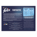PURINA® FELIX® Fantastic за котки в зряла възраст, Асортимент с риба, Мокра храна, Пауч, Мултиопаковка 12х85g - Image 2
