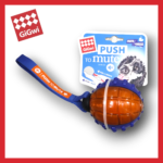 Gigwi, играчка за куче, Gigwi Regular Ball '',топка със спиране на звук, оранжев/син