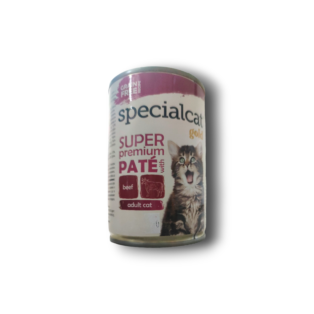 1000 x 1000 (467) SPECIAL CAT Пастет без глутен - говеждо, 400 гр - Image 1
