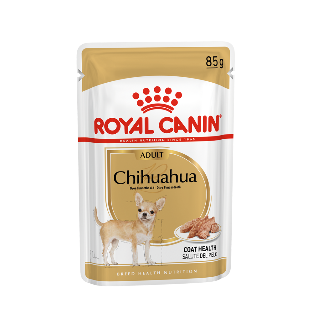 ROYAL CANIN® CHIHUAHUA Pouch 85g Пълноценна мокра храна в пауч за чихуахуа в зряла възраст над 10 месеца
