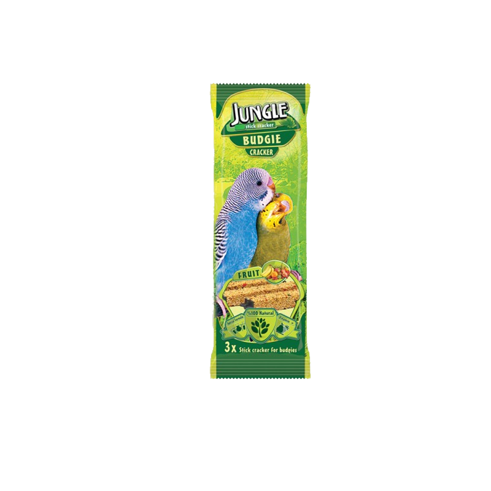 Jungle Budgie Cracker – Плодови пръчици за вълнисти папагали, 3 броя