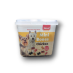 Sanal Dog Mini Bones - деликатесно лакомство с пилешко и говеждо 100 гр.