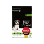 PURINA® PRO PLAN® Dog Medium Puppy с OPTISTART® за малки кученца от средни породи, суха храна, Пиле, 3kg