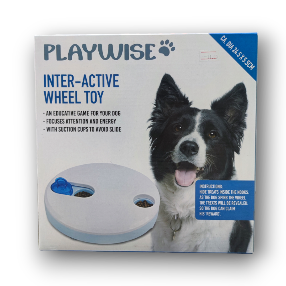 White (498) Playwise, Интерактивна игра и купичка за храна на малки кучета - Image 1