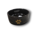 Хранилка за домашни любимци Nobby Golden Paw, керамична, 550мл, Черен
