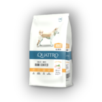 Quattro Adult All Breed - пълноценна храна, подходяща за всички породи кучета. 12 Кг.