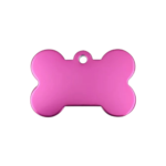 VEO ID TAG, Медальон за котки и куче, собствен дизайн,1.5 х 3см - Розово