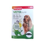 Beaphar Veto Pure Bio Collar, Репелентен нашийник за кучета, 65см