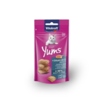 Vitakraft CAT YUMS - СОЧНИ ХАПКИ за КОТЕ със СЬОМГА + ОМЕГА 3