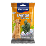 Vitakraft Dental 3in1 Fresh Medium, Устна хигиена за кучета > 10кг с мента - 7бр