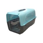 Транспортна клетка VEO AIRBOX One - Черно-синя, размер 48.5x32x30 см