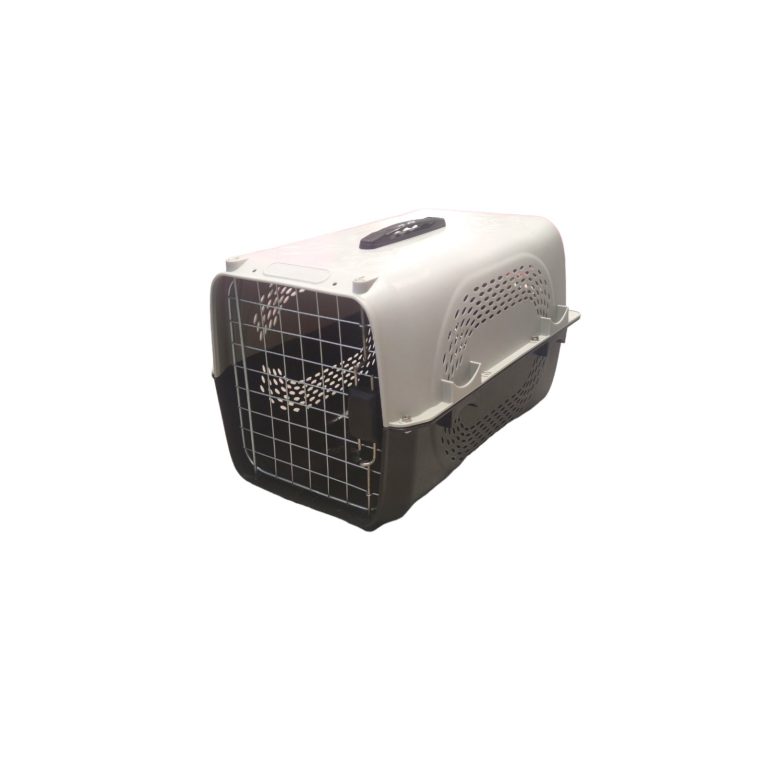 Транспортна клетка VEO AIRBOX One - Черно-сива, размер 48.5x32x30 см