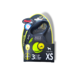 Flexi, Автоматичен повод Flexi Classic XS въже 3м, до 8кг, НЕОН