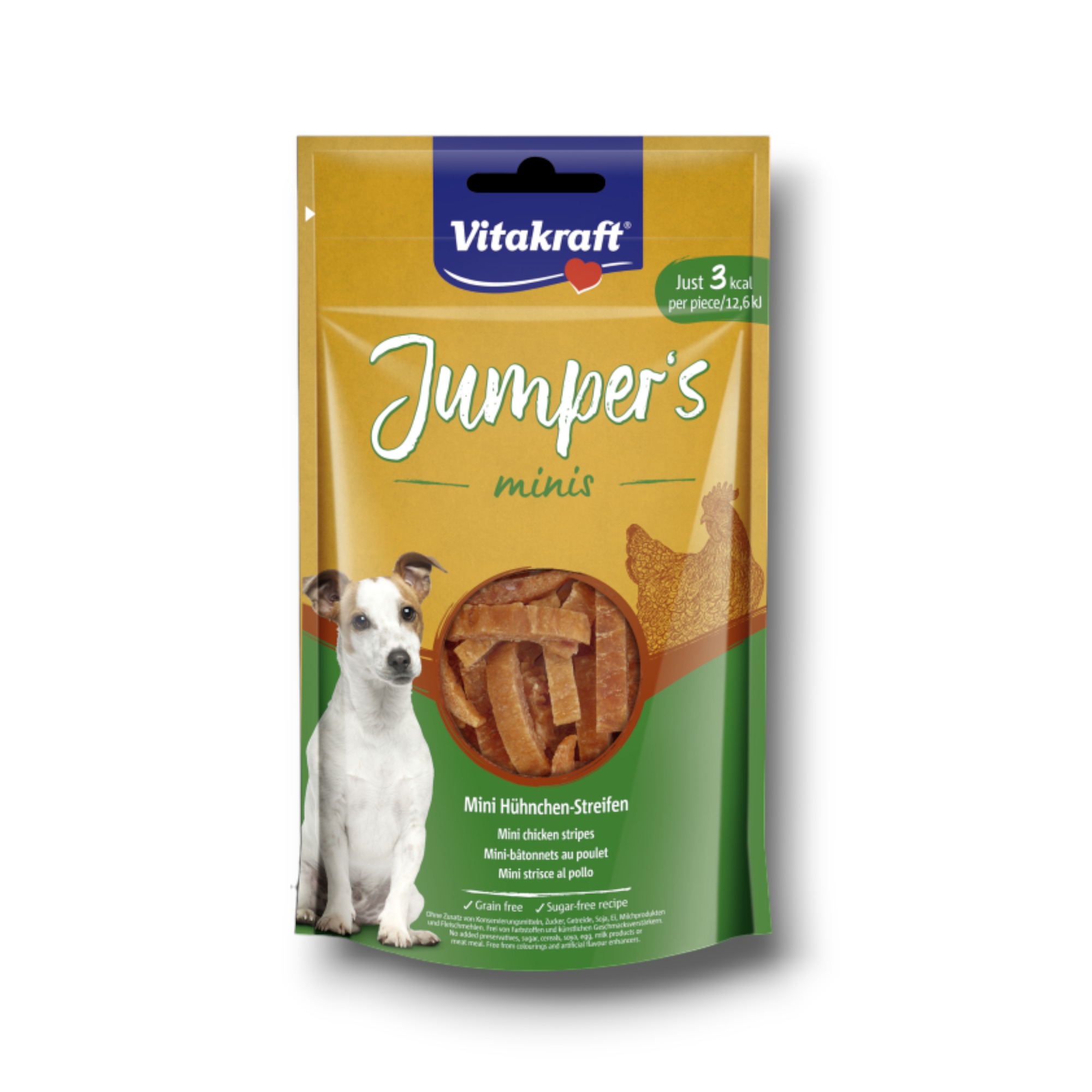 thumb_2558-PhotoRoom (4) Vitakraft ® Jumper's Minis Лакомство за кучета - пилешки ивици от чисто пилешко месо - Image 1