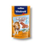 Vitakraft ®TREATIES BITS Minis СОЧНИ, МЕКИ ХАПКИ ЗА КУЧЕТА със сьомга, Vitakraft