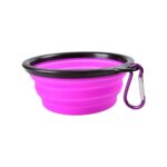 Сгъваема купичка за куче,300 мл, лилава , VEO Lifestyle for Pets