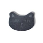 Veo Life Style For Pets, килимче за пред котешка тоалетна, 40/28 см, Черен