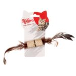 Natura Котешка играчка PTC-004 с пера