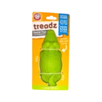дентална играчка за куче Arm & Hammer Treadz – Large Gator – зелена играчка алигатор за почистване на зъби