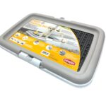 Пластмасова Кучешка Тоалетна – с Решетка – 60см/40см/4см – StefanPlast