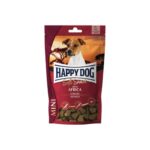 Happy Dog Мек снакс Мини Африка с месо от щраус и с безглутенов картоф 100 гр