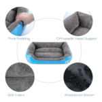 Легло за куче и котка VEO – 43x32 см, различни цветове - Image 6
