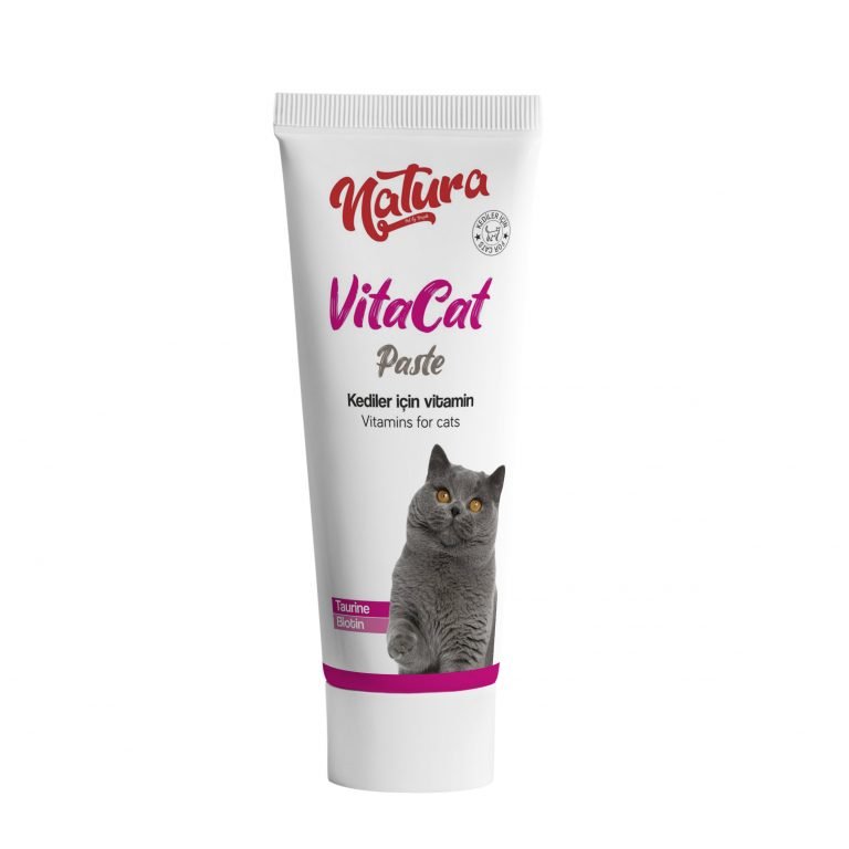 Natura VitaCat Paste 100 ml – витаминна паста за котки с аминокиселини и витамини