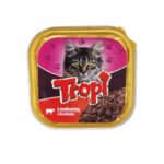 Мокра храна за котки Tropi, Говеждо месо,  100 гр