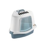 SPRINT CORNER PLUS - Закрита Котешка Тоалетна - ъглова, с активен въглен - 40х56х40H см,