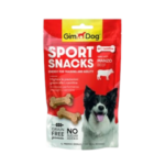 GimDog Sport Snacks с говеждо месо, 60 грама - енергийна закуска за активни кучета