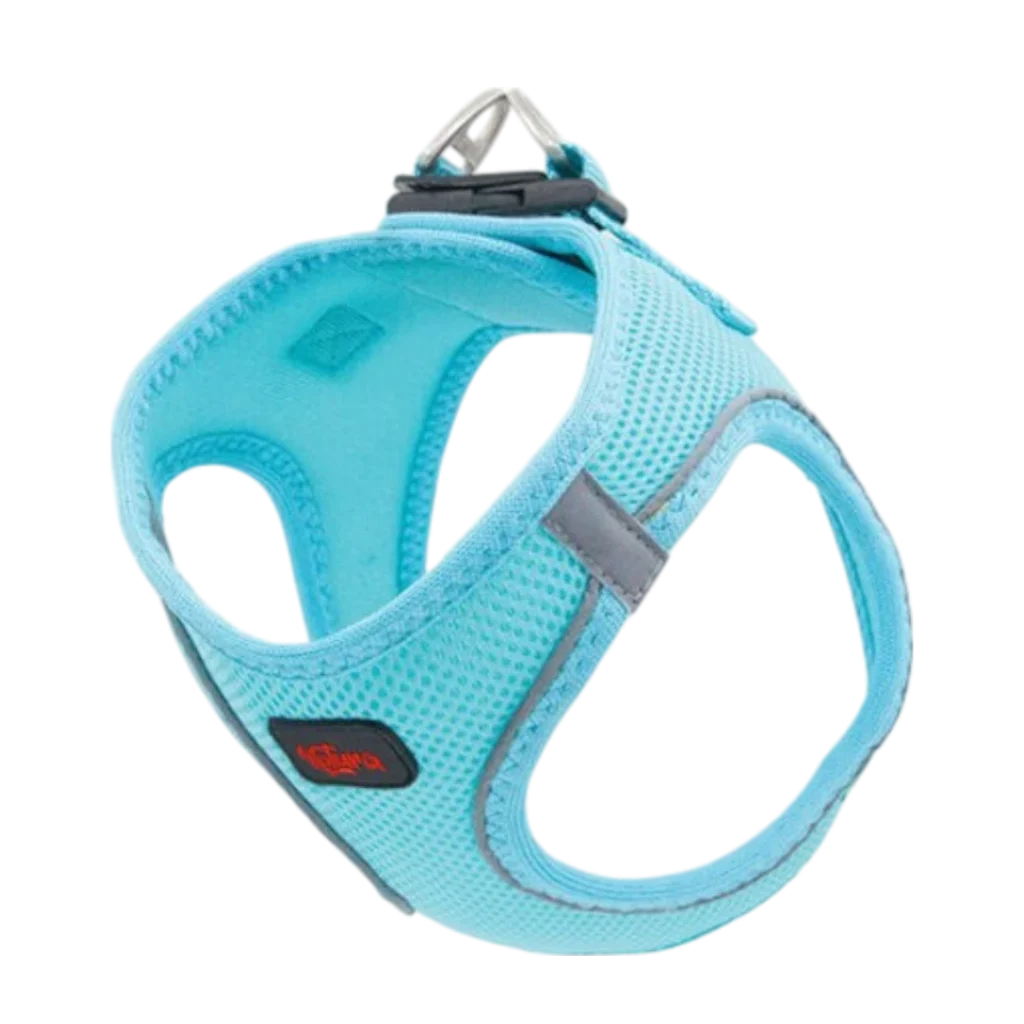 Natura Air-Net нагръдник Blue Radiance – син нагръдник за кучета с мрежеста материя, олекотен и рефлекторен