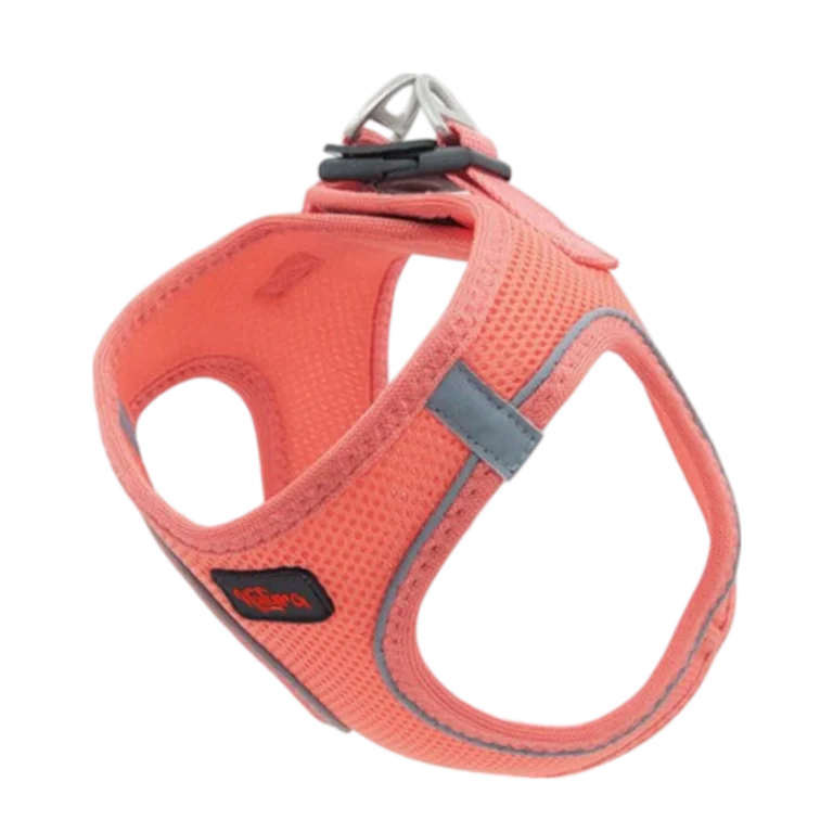 Natura Air-Net нагръдник Living Coral – коралов нагръдник за кучета с дишаща мрежа и стилен дизайн