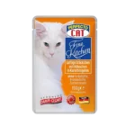 🥫 Perfecto Cat Fine Kitchen пауч в желе 12 x 100 г – телешко и пилеш - Image 3