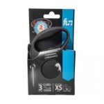 flexi Fun Mini XS автоматичен повод с въже 3 м до 8 кг – компактен немски автоматичен повод за малки кучета