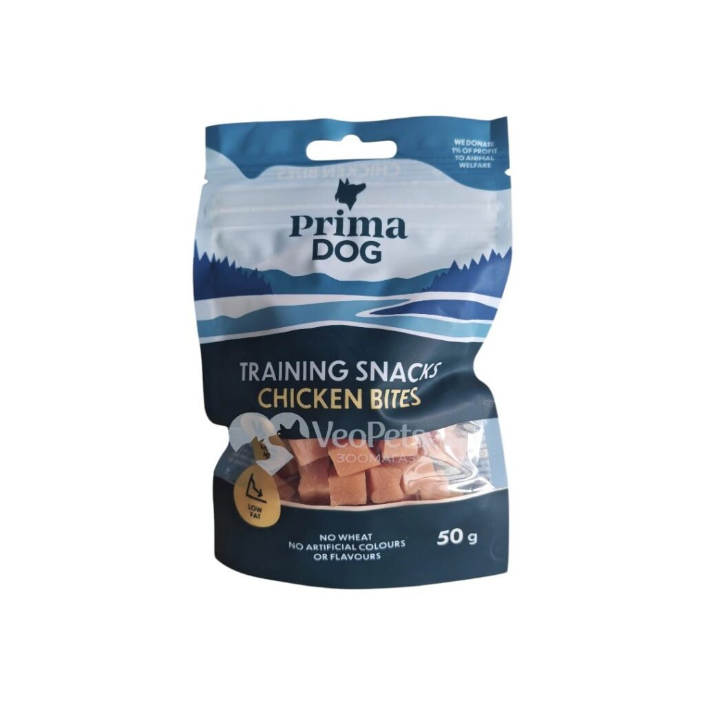 PrimaDog Training Snacks Bites лакомства за кучета 50 гр